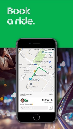 grab打车中文版